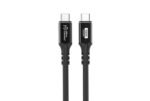 Premium USB-C cable 0,25m  20Gbps, 100W, USB 3.2 Gen 2x2 - Image 3