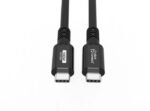 USB-C to USB-C cable 0.15m  Premium, 100W, 40Gbps, USB4  Gen 3x2 - Image 3