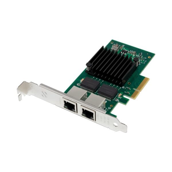 2 port RJ45 network card, PCIe Main chip : Intel I350 Intel  I350 Single Dual Gigabit Fiber network card