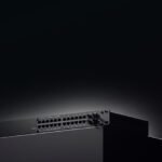 SWM280 24-ports rack  mountable managed switch. 12  PoE+ ports, x4 SFP ports, included 2 years RMS management, PROFINET disabled by