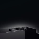 SWM280 24-ports rack  mountable managed switch. 12  PoE+ ports, x4 SFP ports, included 2 years RMS management, PROFINET disabled by