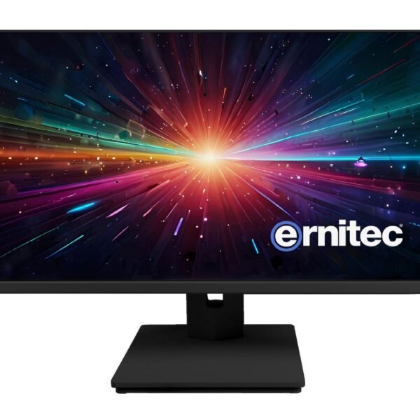 27" Surveillance monitor  frameless for 24/7 Use -  BLACK, 1080P Resolution 1 x HDMI 2.0, 1 x VGA , 1 x DP 1.4 , 2 x Speakers