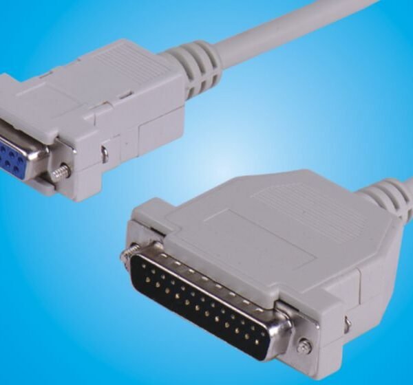 Microconnect IBM029-2 serial cable Grey 1.8 m DB-25 DB-9