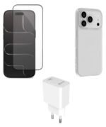 Kit for iPhone 17 Pro.  Charger, Cover, Glass. Brown  Box. - Image 2