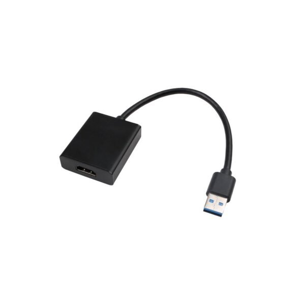 USB 3.0 to HDMI graphic  adapter Supports Windows /  MacOS Max. Resolution 1920*1080p@60Hz, Black
