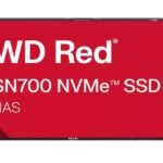 Red SSD SN700 NVMe 1TB M.2  2280 PCIe Gen3 8Gb/s internal  drive for NAS devices