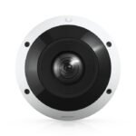 All-weather, vandal-resistant  12MP PoE camera with  panoramic 360? coverage, digital pan-tilt-zoom functionality, and smart IR