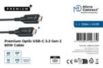 USB-C to USB-C Cable 12,5m  Premium, 100W, 20Gbps, 4K60Hz - Image 3