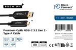 Premium Optic USB Cable 3.2  Gen 2 A-C 20M - Image 3