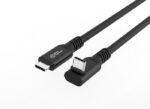 USB-C 3.2 Gen 2x2 Premium  Angled Cable, 100W, 20Gbps,  1m