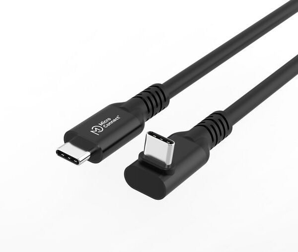 USB-C 3.2 Gen 2x2 Premium  Angled Cable, 100W, 20Gbps,  2m