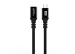 USB-C 3.2 Gen 2x2 Premium  Angled Cable, 100W, 20Gbps,  4m - Image 2