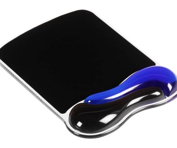 Kensington Duo Gel Mouse Pad Wrist Rest — Blue