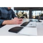 ES Wrist Rest ErgoSoftT Wrist Rest for Slim  Keyboards, Gel, Black, 100 x 432 x 10 mm, 380 g, 453.6 g - Image 4