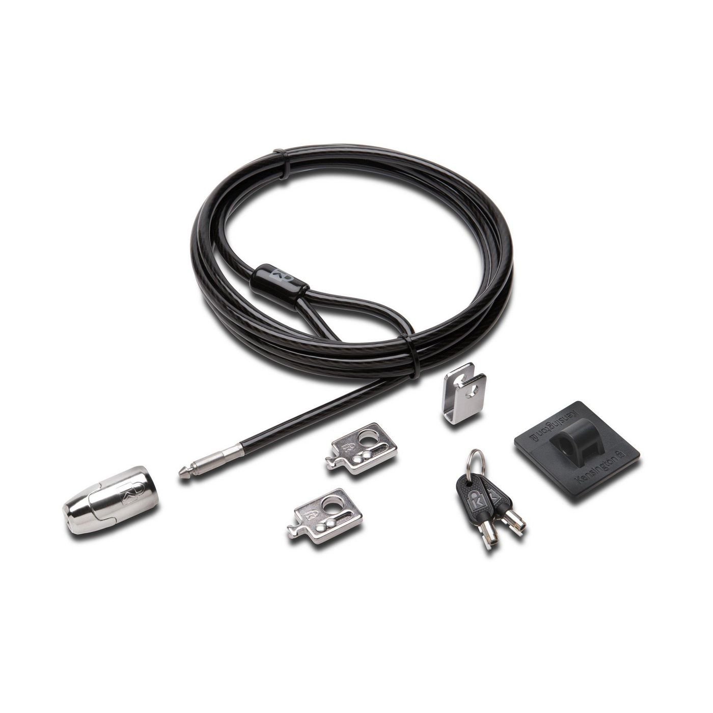 Img_36766660.jpg Desktop and Peripherals Locking Kit K64425EUS, Kensington, Key, Carbon steel, Black - Image 1