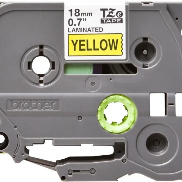 Tze641 Label-Making Tape  Black On Yellow Tze