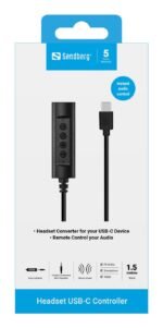 Headset USB-C Controller, 1.5m - Image 2