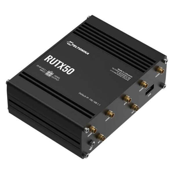 RUTX50 INDUSTRIAL 5G ROUTER,  EU PSU