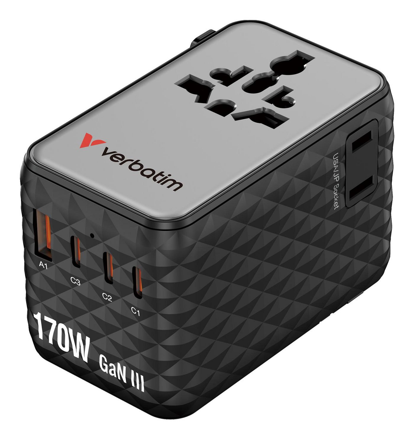 Img_36776556.jpg Charge ?N? Travel 170W Universal Travel Adapter Black - Image 1
