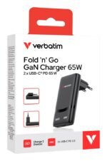 Fold ?N? Go GaN Charger 65W  Eu Plug Black - Image 3