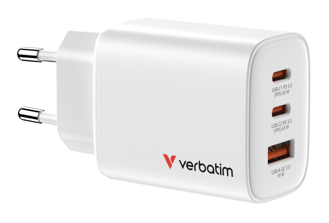 Img_36776602.jpg Essentials GaN Charger 65W Eu Plug White - Image 1