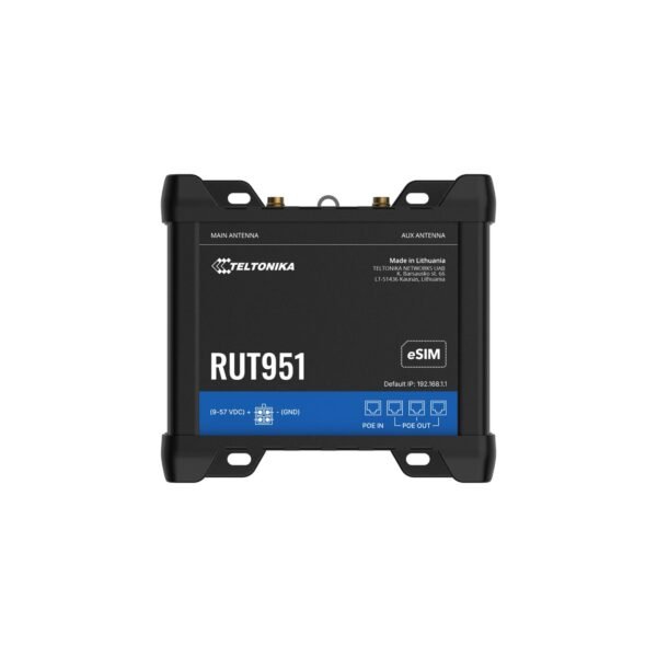 RUT951 (EU) WiFi/4G LTE  POE+  Router