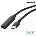 Premium Active USB 3.2 Gen 1  Extension repeater Cable, 20m