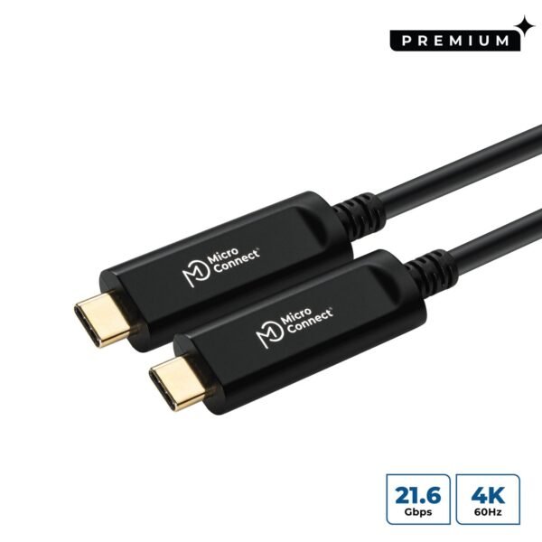 Premium Optic USB-C, 20m Supporting 4K60Hz, Only  Video, not charging