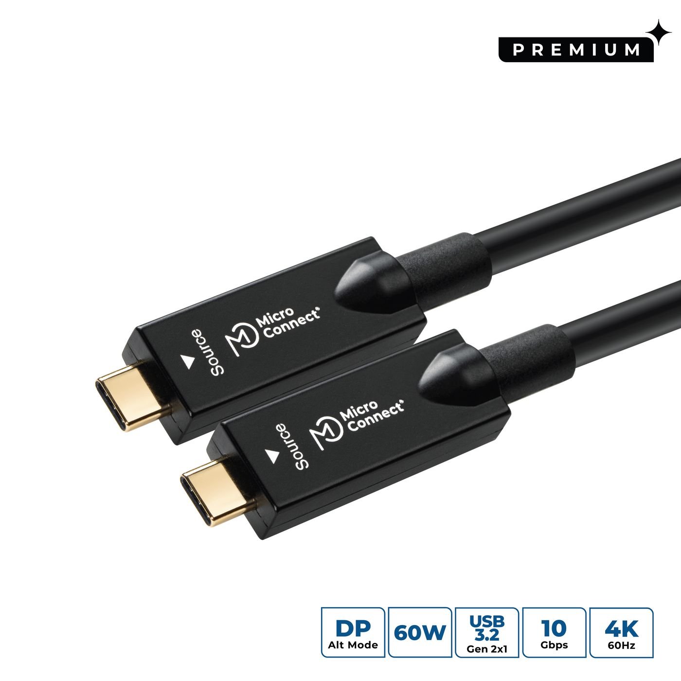Img_36789412.jpg USB-C to USB-C Cable 15m Premium, 100W, 20Gbps, 4K60Hz - Image 1