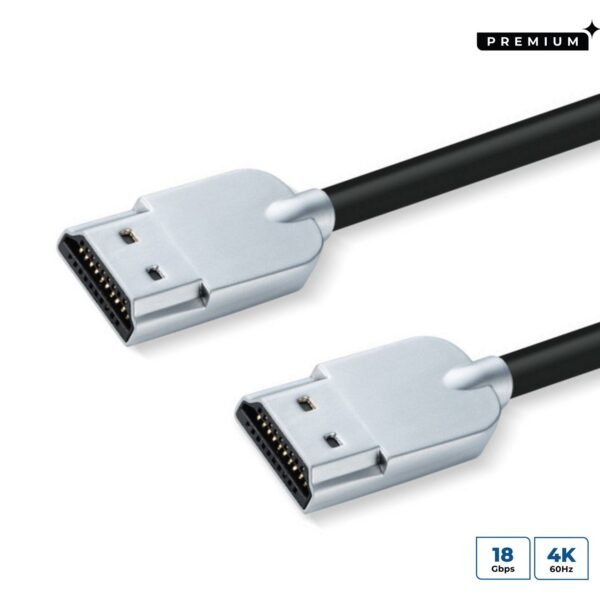 Premium 4K HDMI Cable Super  Slim 0.5m