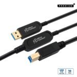 Premium Optic USB Cable 3.2  Gen 2 A-B 20m