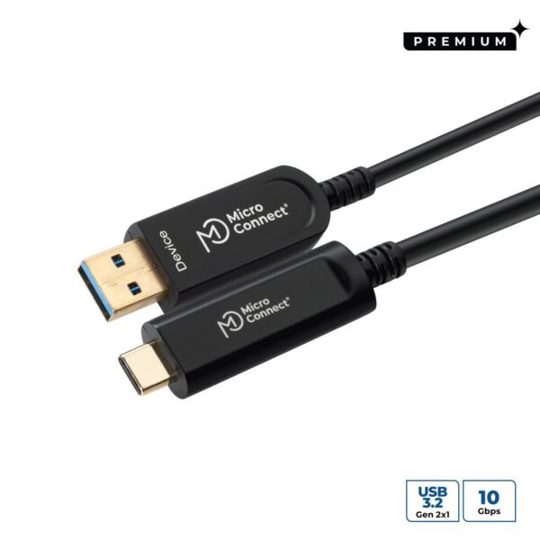 Premium Optic USB Cable 3.2  Gen 2 A-C 10M