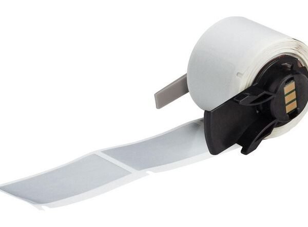 Metallised Polyester Labels  for M610, M611, BMP61, M710  (with media adapter) and BMP71 (with media adapter)