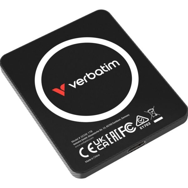 SnapBack Ultra Slim SSD USB  3.2 Gen 2x2 1TB Black