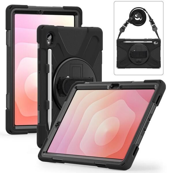 Galaxy Tab S11 AUSTIN  Defender without built-in  screen protector. Black