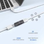 Premium USB4 40G 240W Adapter  Female-female - Image 2
