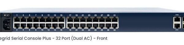 ZPE Nodegrid Serial Console Plus Nodegrid Serial Plus - Core Edition. 32-port Cisco Rolled, 2-Core CPU, 4GB DDR4, 16GB SSD, 2 SFP, 2 GbE, 2 USB 3.0, 5G LTE (CAT20). Dual AC Power, cord included. Order -cloud and app subscription. Includes Standard 2 year support and HW warranty.