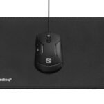 Gamer Mousepad Gamer Mousepad, Black,  Monotone, Non-slip base, Gaming mouse pad