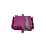 SC/UPC Female - SC/UPC Female  OM4 Duplex Fibre Adapter  Violet