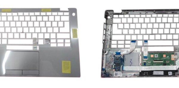 Palmrest assembly with  fingerprint and smart card  readers