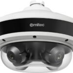 Saturn Ultra 5MP Panorama  Camera with 4 x 2.7-12mm  Motorized Lens & IR 40m, PoE+, IP67, IK10 - NDAA