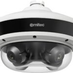 Saturn Ultra 5MP Panorama  Camera with 4 x 2.7-12mm  Motorized Lens & IR 40m, PoE+, IP67, IK10 - NDAA