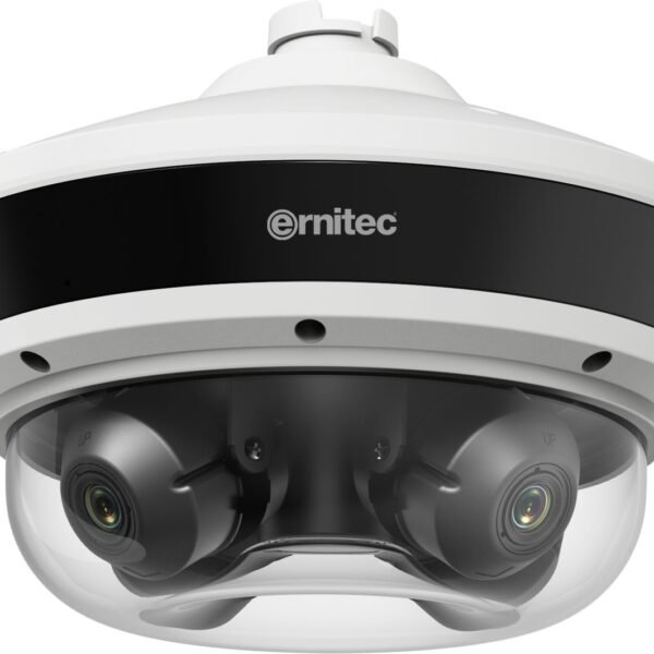Saturn Ultra 5MP Panorama  Camera with 4 x 2.7-12mm  Motorized Lens & IR 40m, PoE+, IP67, IK10 - NDAA