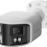 Deimos Ultra 8MP Bullet 180?  Dual-sensor Camera with 2.8mm  Lens & IR/White Light 30m/20m, PoE, IP66 - NDAA