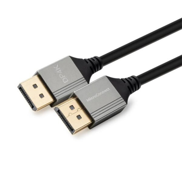 Displayport 1.2 Ultra Slim 2m  Black
