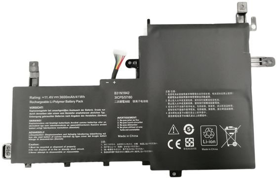 Img_37197343.jpg Laptop Battery for Asus 41.04Wh 11.4V 3600mAh 41.04Wh Li-Polymer 11.4V 3600mAh for Asus K531FA, K531FL, S531FA - Image 1