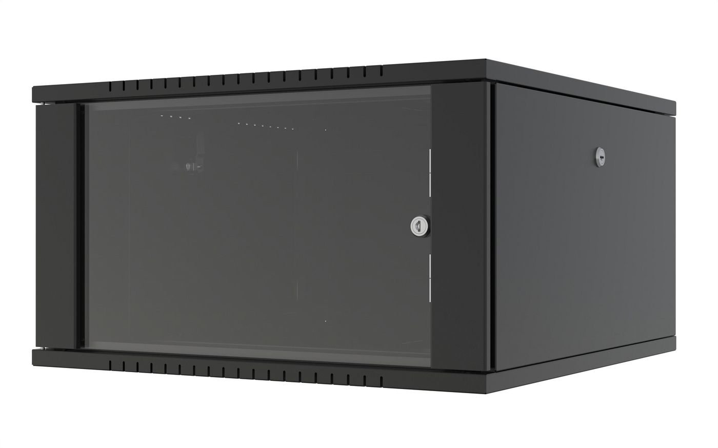 Img_37200712.jpg Quick Assembly Flat pack 19" 7U Rack Wall Mount W:600 x D:600 x H:423mm - Black - Image 1