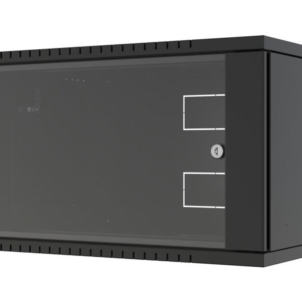 Quick Assembly Flat pack 19"  7U Rack Wall Mount W:600 x  D:450 x H:423mm - Black