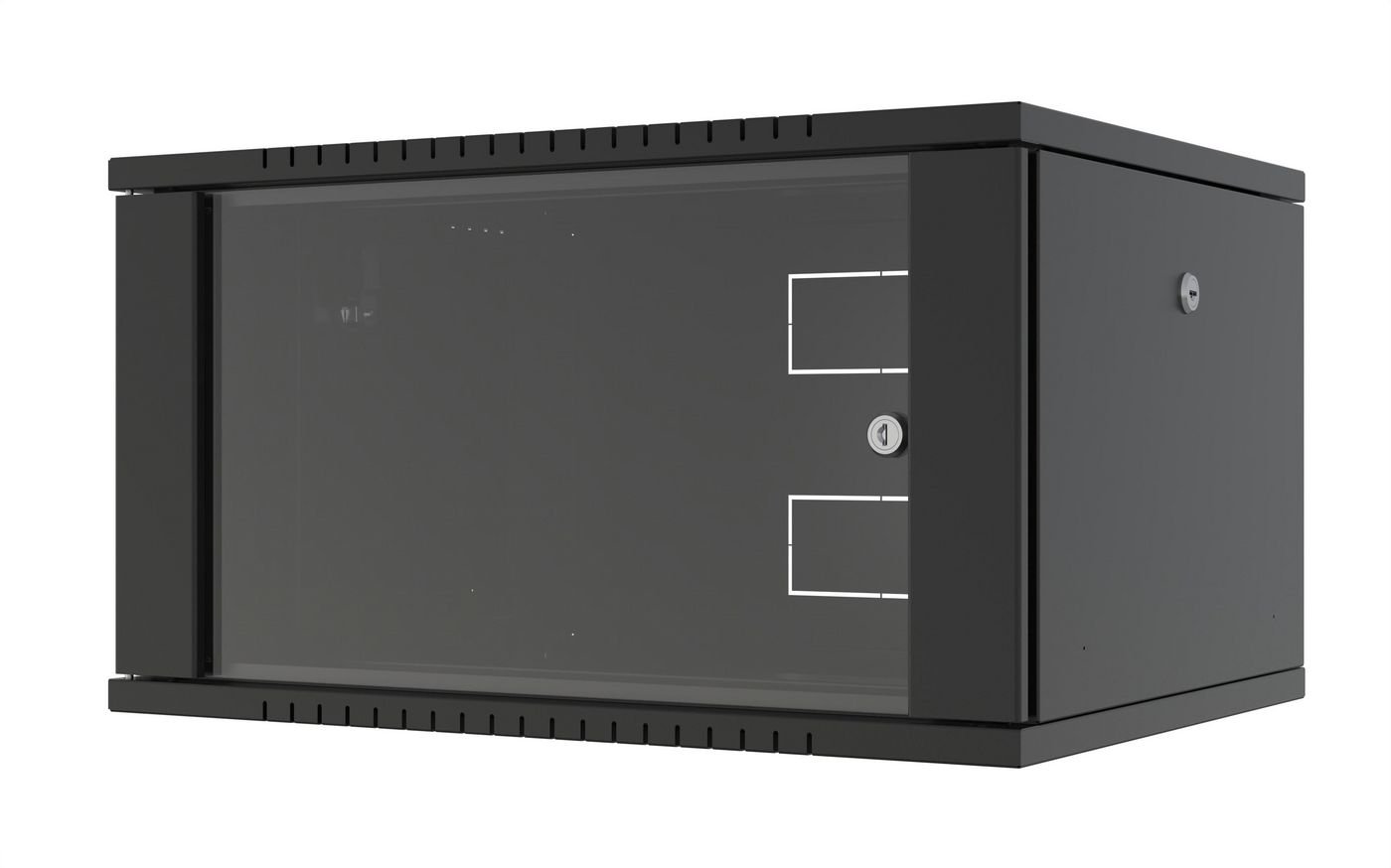 Img_37200746.jpg Quick Assembly Flat pack 19" 7U Rack Wall Mount W:600 x D:450 x H:423mm - Black - Image 1