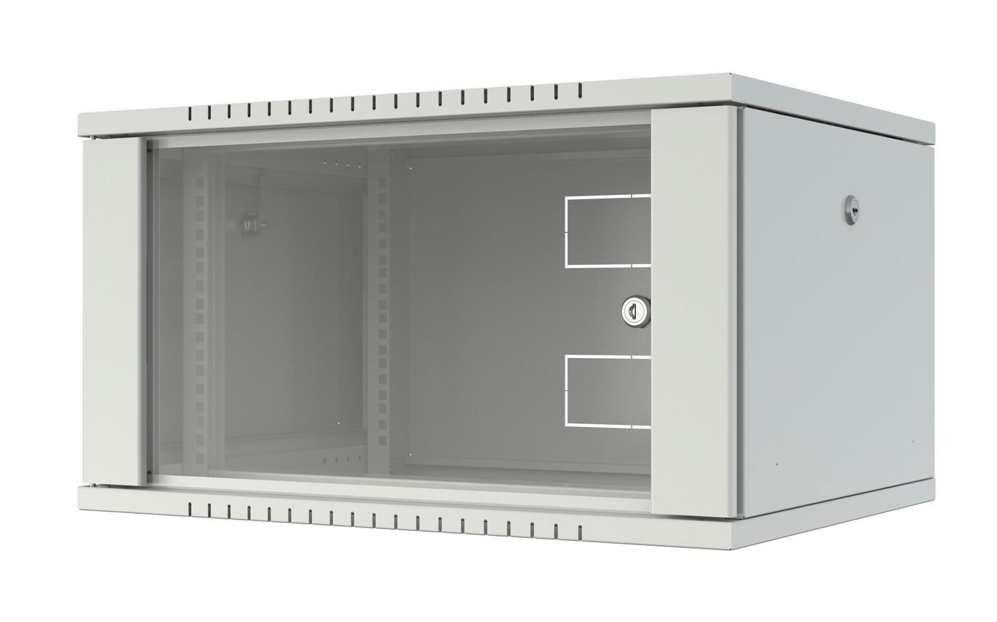 Img_37200750.jpg Quick Assembly Flat pack 19" 7U Rack Wall Mount W:600 x D:450 x H:423mm - White - Image 1